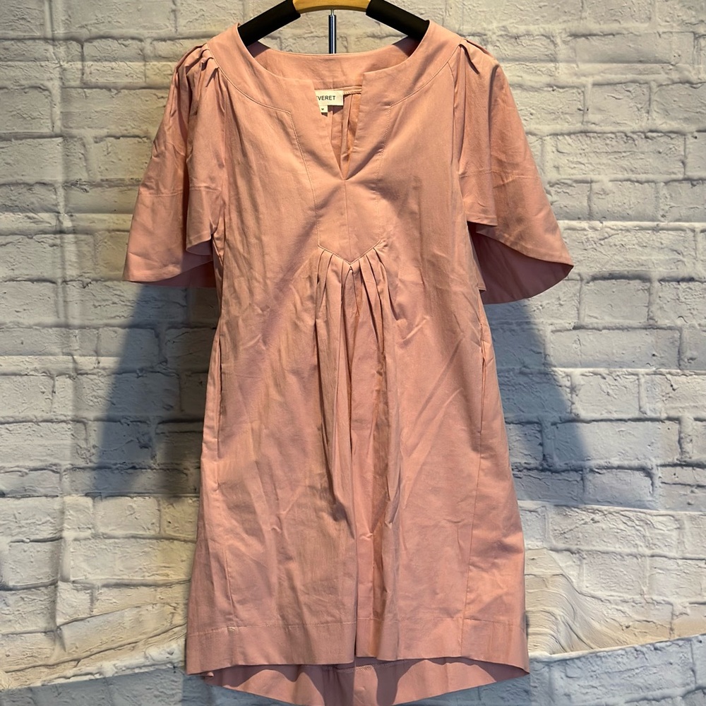 Vince Pink Short Sleeve Dress